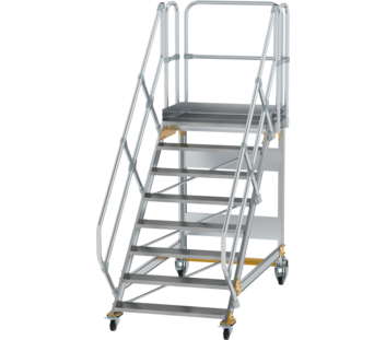 Platform stairs 45° mobile st.wid. 1,000 mm, 8 st | © MUNK GmbH