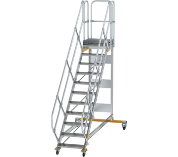 Platform stairs 45° mobile st. width 600 mm, 11 st | © MUNK GmbH