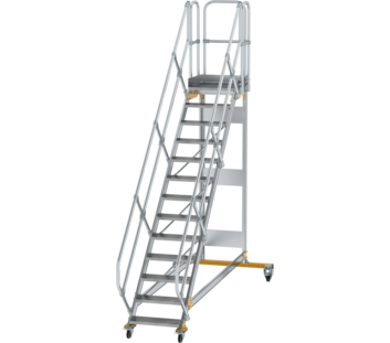 Platform stairs 45° mobile st. width 600 mm, 13 st | © MUNK GmbH
