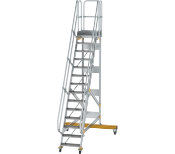 Plattformtreppe 60° fahrbar St.br. 600 mm, 14 St. | © MUNK GmbH