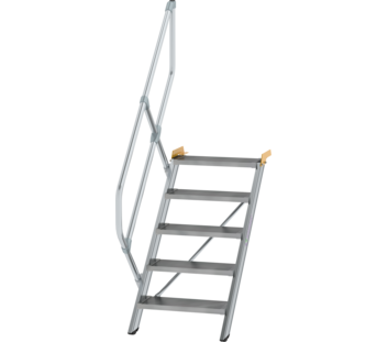 Treppe 45° St.br. 600 mm, 5 St., Alu ger. | © MUNK GmbH