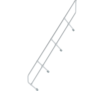 Zweiter Handlauf für Treppe 45° , 11 Stufen | © MUNK GmbH