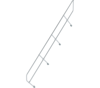Zweiter Handlauf für Treppe 45° , 13 Stufen | © MUNK GmbH
