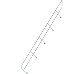 Second handrail for stairs 45°, 17 steps | © MUNK GmbH