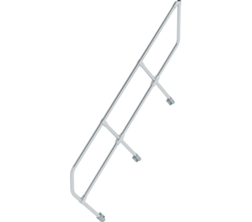 Zweiter Handlauf für Treppe 45° , 7 Stufen | © MUNK GmbH