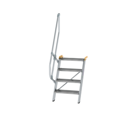 Treppe 60° St.br. 600 mm, 4 St., Alu ger. | © MUNK GmbH
