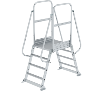 Überbrückung beidseitig  stationär, 4 Stufen | © MUNK GmbH