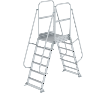 Überbrückung beidseitig  stationär, 6 Stufen | © MUNK GmbH