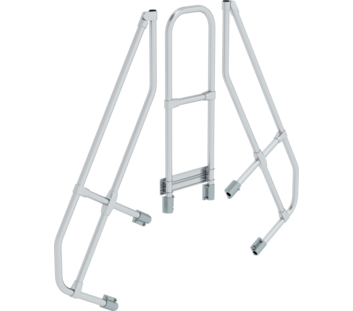 Überstiege 60° 2. Handlauf für 4 St., Neigung 60° | © MUNK GmbH