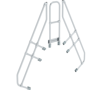 Bridg. steps 60° 2nd handr. f. 6 st, 60° incl. | © MUNK GmbH