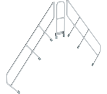 Überstiege 45° 2. Handlauf für 8 St., Neigung 45° | © MUNK GmbH