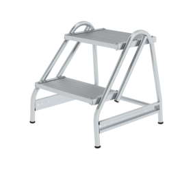 Work platform, 1-sided access, 2 steps | © MUNK GmbH