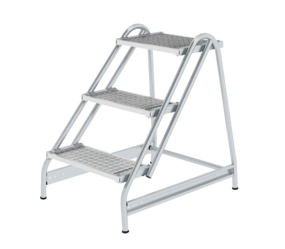 Work platform, 1-sided access, 3 steps | © MUNK GmbH