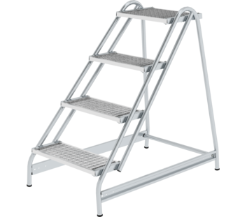 Arbeitspodest einseitig begehbar, 4 Stufen | © MUNK GmbH