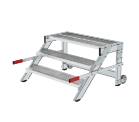 Work platform mobile 1,000 mm st width, 3 steps | © MUNK GmbH