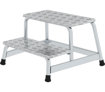 Arbeitspodest starr, 2 Stufen | © MUNK GmbH