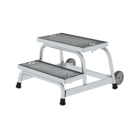 Equestrian climbing aid with castors 2 steps | © MUNK GmbH