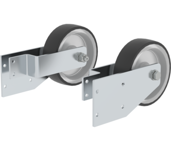 Hubrollen, für Arbeitspodest fahrbar | © MUNK GmbH