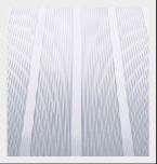 Geriffelte Aluminiumoberfläche