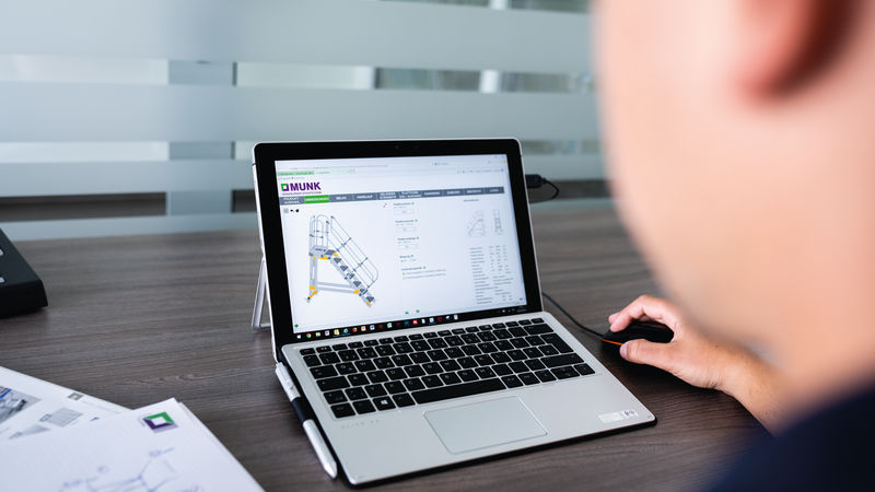 Produktkonfigurator Anwendung | © MUNK GmbH