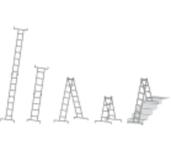 Verwendungsmöglichkeiten Teleskopleiter m.Traverse | © MUNK GmbH