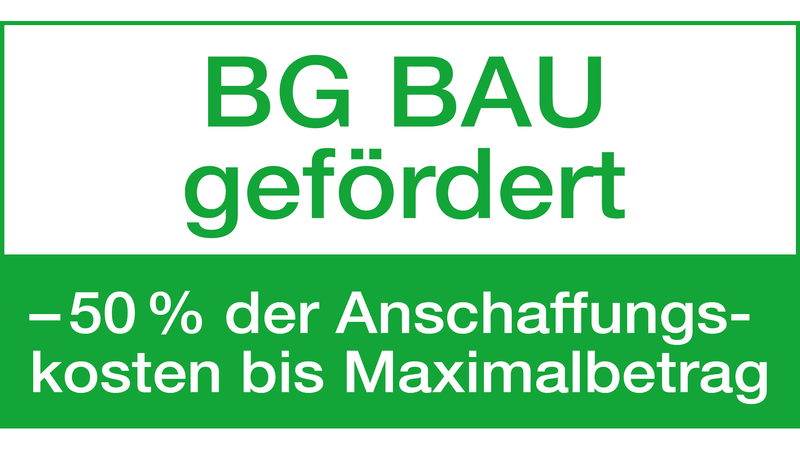 BG BAU gefördert | © MUNK GmbH